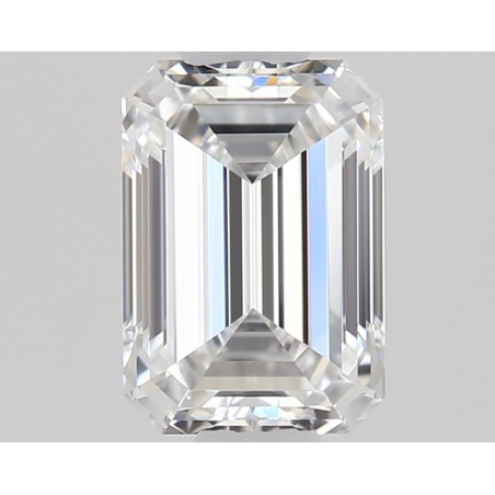Diament szlif szmaragdowy, 0.5ct, VVS1, D, GIA 6532358636