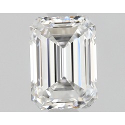 Diament szlif szmaragdowy, 0.51ct, VVS1, E, GIA 7531600655