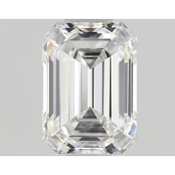 Diament szlif szmaragdowy, 0.5ct, VVS1, D, GIA 7523665783