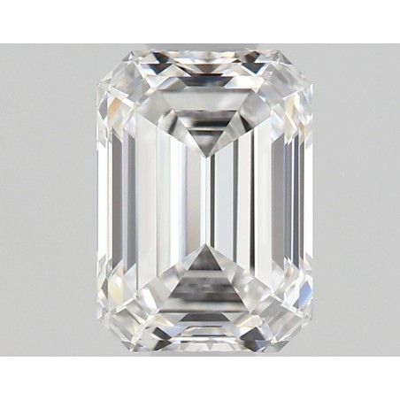 Diament szlif szmaragdowy, 0.5ct, VVS1, D, GIA 7523665783