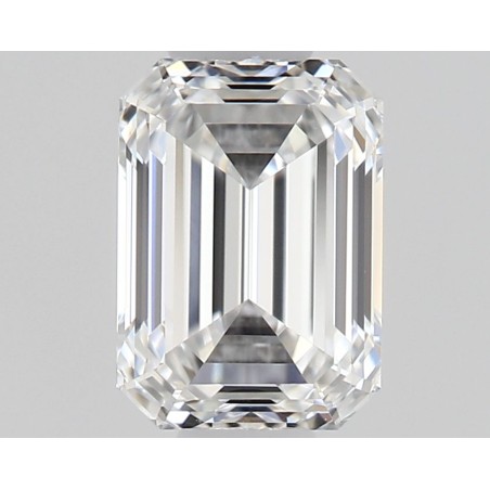 Diament szlif szmaragdowy, 0.5ct, VVS1, D, GIA 7526610422