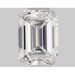 Diament szlif szmaragdowy, 0.5ct, VVS1, E, GIA 5536358717