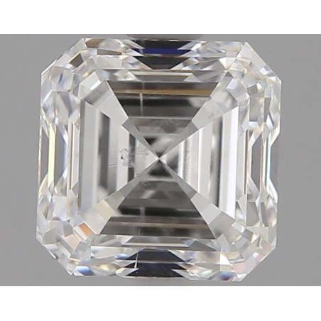 Diament szlif szmaragdowy kwadratowy, 1.5ct, SI2, E, GIA 2225854112