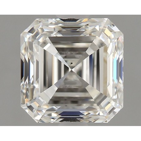 Diament szlif szmaragdowy kwadratowy, 1.5ct, SI1, H, GIA 3475829564
