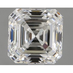 Diament szlif szmaragdowy kwadratowy, 1.9ct, VS2, G, GIA 2205919650