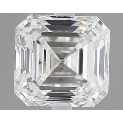 Diament szlif szmaragdowy kwadratowy, 1.9ct, VS2, I, GIA 2225033821