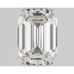 Diament szlif szmaragdowy, 0.55ct, SI1, E, GIA 1525887623