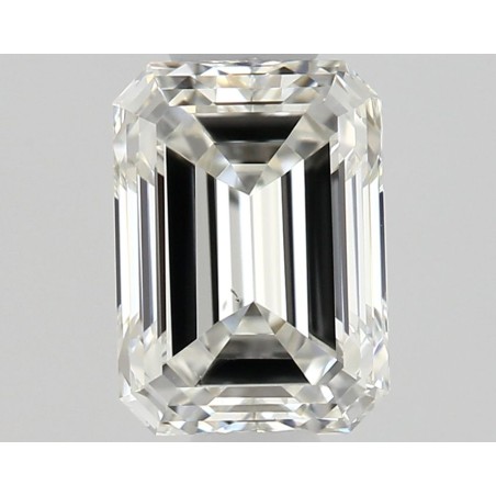 Diament szlif szmaragdowy, 0.53ct, VS2, H, GIA 6531401568