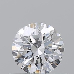 Diament szlif okrągły, 0.53ct, VVS2, E, GIA 6531300406