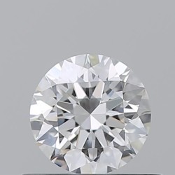 Diament szlif okrągły, 0.5ct, VVS1, F, GIA 1533487403