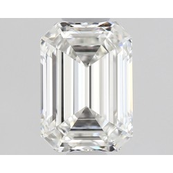 Diament szlif szmaragdowy, 0.5ct, VVS1, G, GIA 7521089621