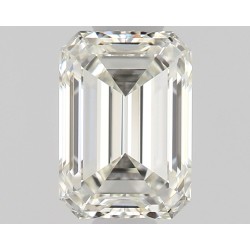 Diament szlif szmaragdowy, 0.5ct, VVS1, I, GIA 7533153811