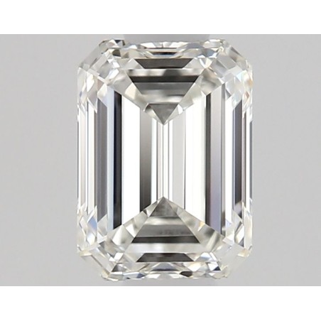 Diament szlif szmaragdowy, 0.5ct, VVS1, H, GIA 7531496083