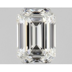 Diament szlif szmaragdowy, 0.5ct, VVS1, G, GIA 3525380084