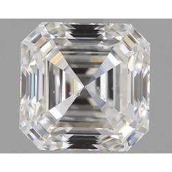 Diament szlif szmaragdowy kwadratowy, 1.81ct, SI1, G, GIA 6223818491