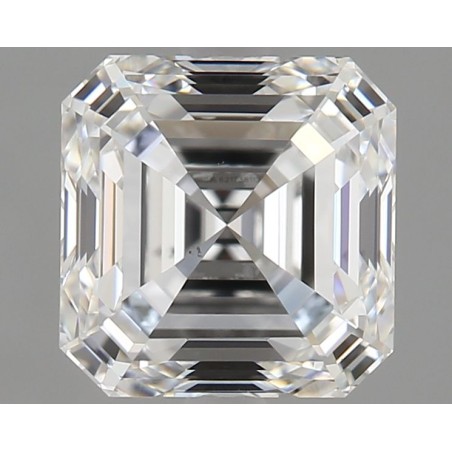 Diament szlif szmaragdowy kwadratowy, 1.8ct, VS2, E, GIA 6217381123