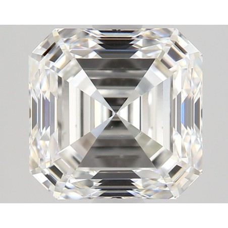 Diament szlif szmaragdowy kwadratowy, 1.74ct, VS2, F, GIA 1535245317