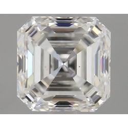Diament szlif szmaragdowy kwadratowy, 1.8ct, VS1, F, GIA 1435069959
