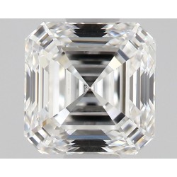 Diament szlif szmaragdowy kwadratowy, 0.75ct, VS2, E, GIA 6522887576