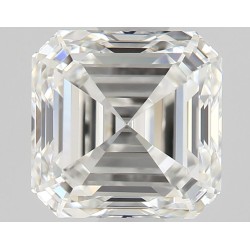 Diament szlif szmaragdowy kwadratowy, 0.9ct, VS2, G, GIA 5526791844