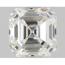 Diament szlif szmaragdowy kwadratowy, 0.7ct, VS1, H, GIA 6532656559