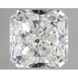 Diament szlif radiant kwadratowy, 1.5ct, SI2, F, GIA 1459659281