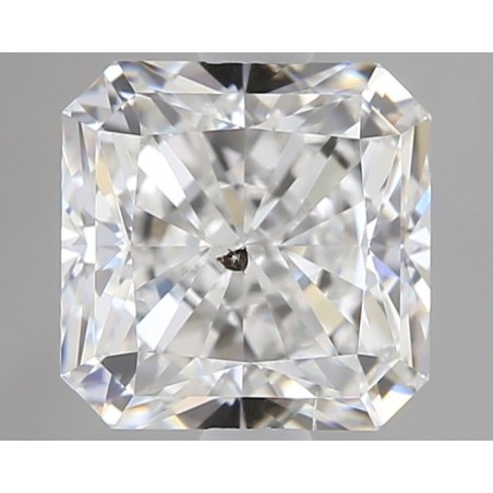 Diament szlif radiant kawadratowy, 1.5ct, SI2, F, GIA 1459659281