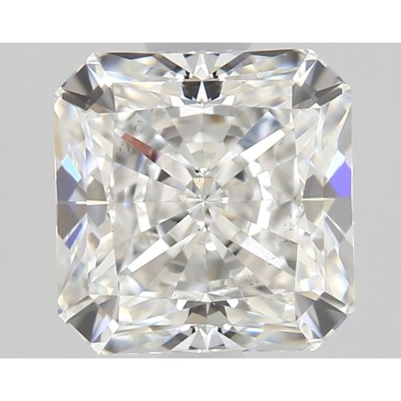 Diament szlif radiant kwadratowy, 1.37ct, VS2, F, GIA 6532708107