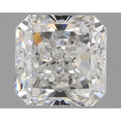 Diament szlif radiant kawadratowy, 1.82ct, VS2, F, GIA 5456798036