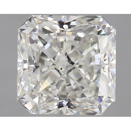 Diament szlif radiant kawadratowy, 1.7ct, SI1, H, GIA 6224438354