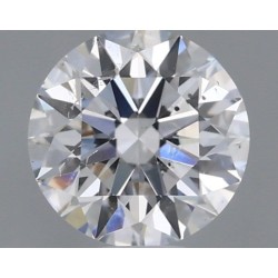 Diament szlif okrągły, 0.71ct, SI1, D, IGI 710529003