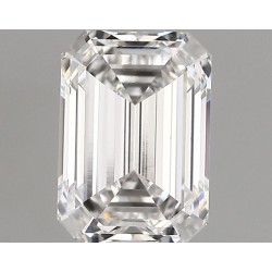 Diament laboratoryjny bezbarwny szlif szmaragdowy, 1.4ct, VVS2, E, IGI LG738526858