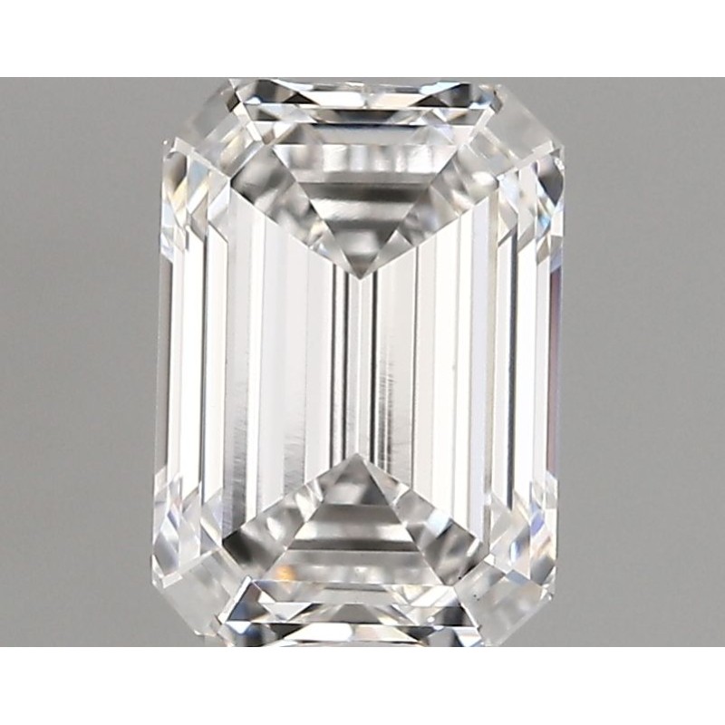 Diament laboratoryjny bezbarwny szlif szmaragdowy, 1.4ct, VVS2, E, IGI LG738526858