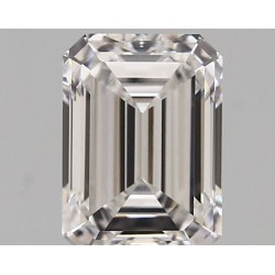 Diament laboratoryjny bezbarwny szlif szmaragdowy, 1.4ct, VVS2, D, IGI LG726553567