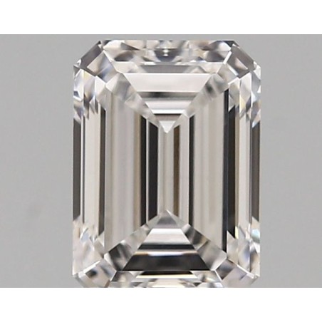 Diament laboratoryjny bezbarwny szlif szmaragdowy, 1.4ct, VVS2, D, IGI LG726553567