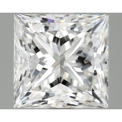 Diament laboratoryjny bezbarwny szlif princess, 2.1ct, VVS2, E, IGI LG735589523