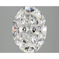 Diament laboratoryjny bezbarwny szlif owalny, 2.98ct, VVS2, D, IGI LG735545072