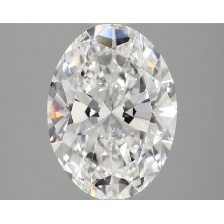 Diament laboratoryjny bezbarwny szlif owalny, 2.98ct, VVS2, D, IGI LG735545072