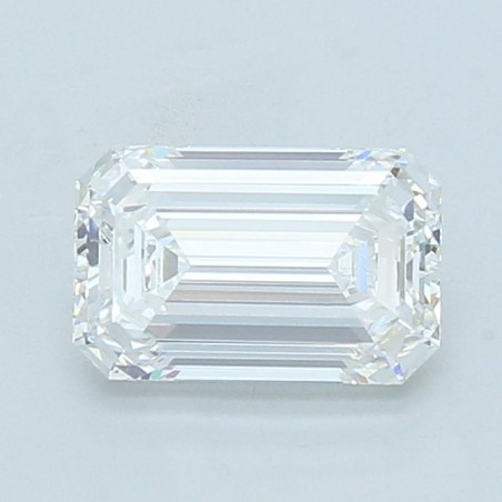 Diament laboratoryjny bezbarwny szlif szmaragdowy, 2.0ct, VVS2, E, IGI LG739525151