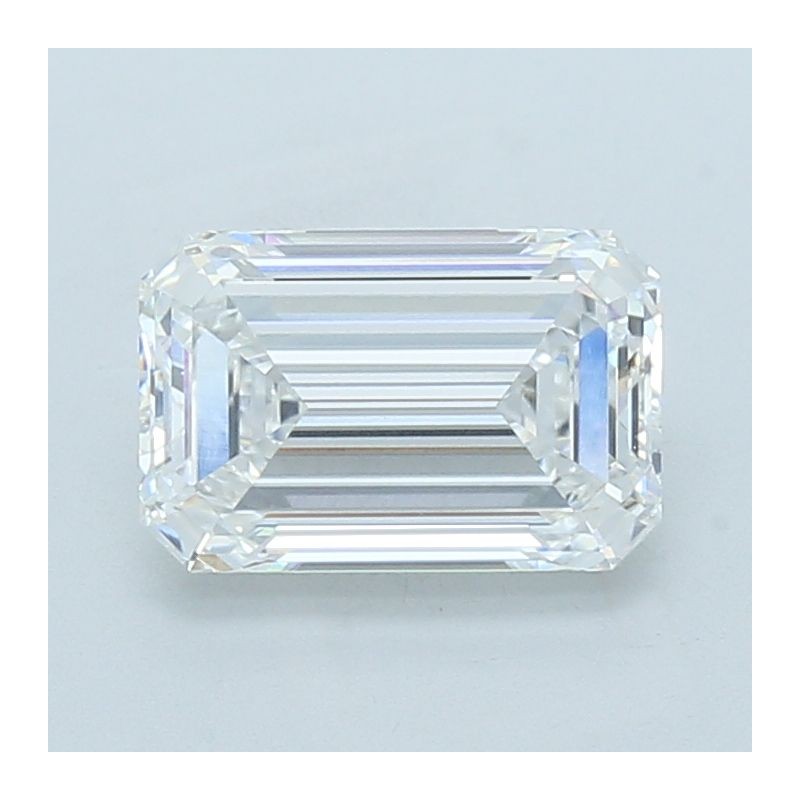 Diament laboratoryjny bezbarwny szlif szmaragdowy, 2.51ct, VVS2, E, IGI LG738501402