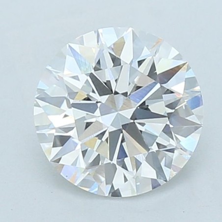 Diament laboratoryjny bezbarwny szlif okrągły, 2.09ct, VVS2, D, IGI LG739588136