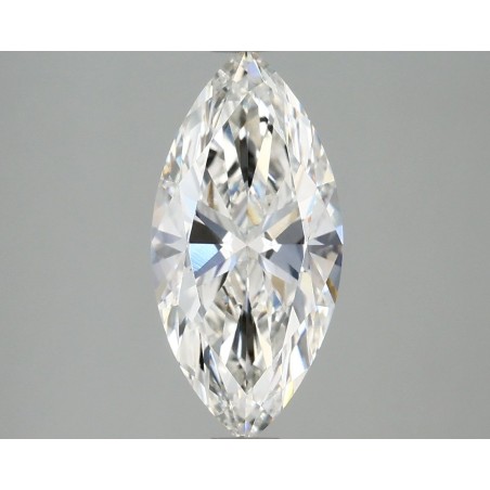 Diament laboratoryjny bezbarwny markiza, 1.98ct, VVS2, F, IGI LG735552999