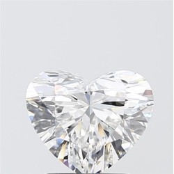 Diament laboratoryjny bezbarwny serce, 2.01ct, VVS2, E, IGI LG647476326