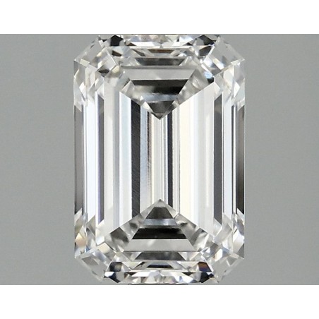 Diament laboratoryjny bezbarwny szlif szmaragdowy, 2.07ct, VVS2, E, IGI LG735580461