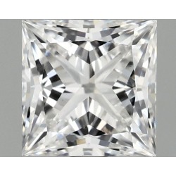 Diament laboratoryjny bezbarwny szlif princess, 1.57ct, VVS2, F, IGI LG735580976