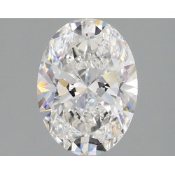 Diament laboratoryjny bezbarwny szlif owalny, 1.46ct, VVS2, E, IGI LG687550156