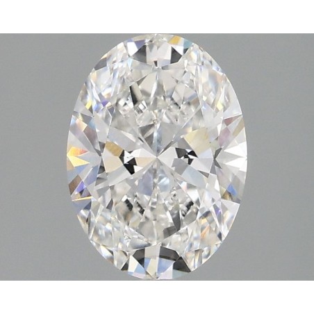 Diament laboratoryjny bezbarwny szlif owalny, 1.46ct, VVS2, E, IGI LG687550156