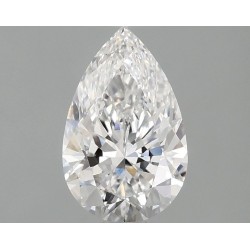 Diament laboratoryjny bezbarwny szlif gruszkowy, 1.1ct, VVS2, D, IGI LG707533782