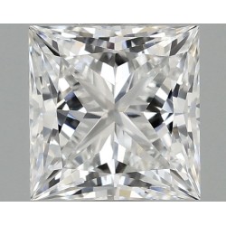 Diament laboratoryjny bezbarwny szlif princess, 1.0ct, VVS2, D, IGI LG717555812