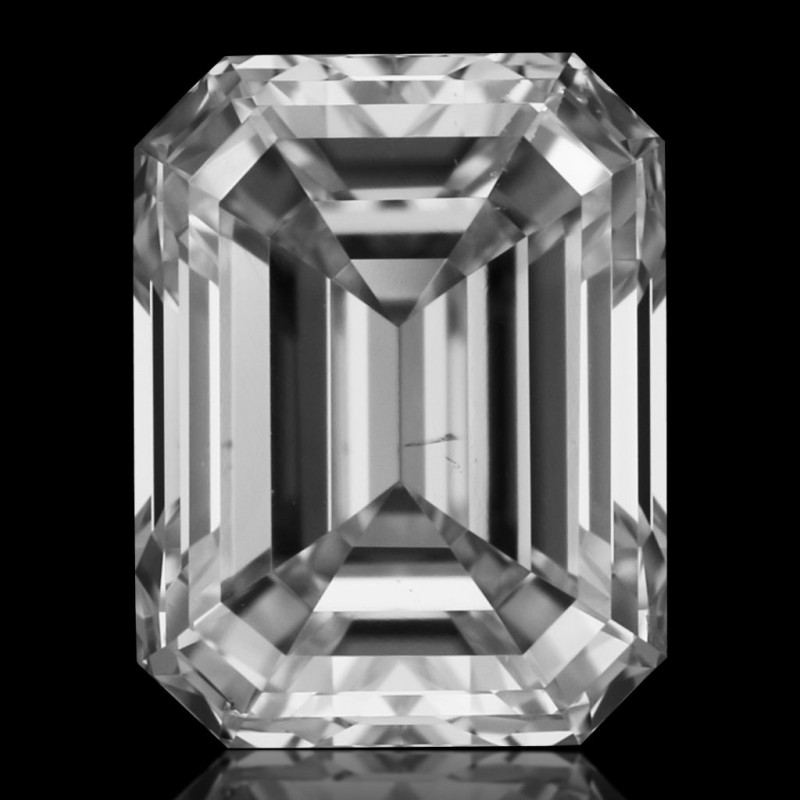 Diament szlif szmaragdowy, 0.51ct, SI1, E, GIA 6501530012 Diament szlif szmaragdowy, 0.51ct, SI1, E, GIA 6501530012